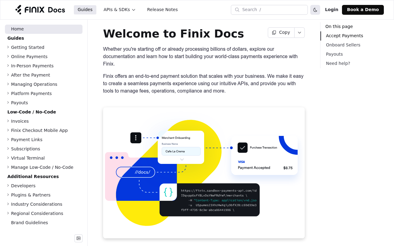 Finix screenshot