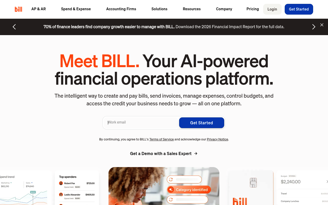 Finmark website screenshot
