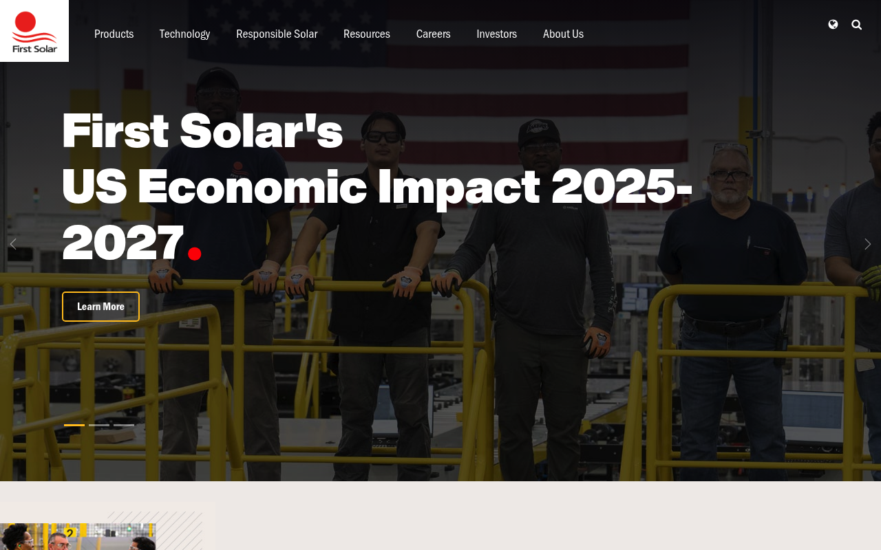 First Solar screenshot
