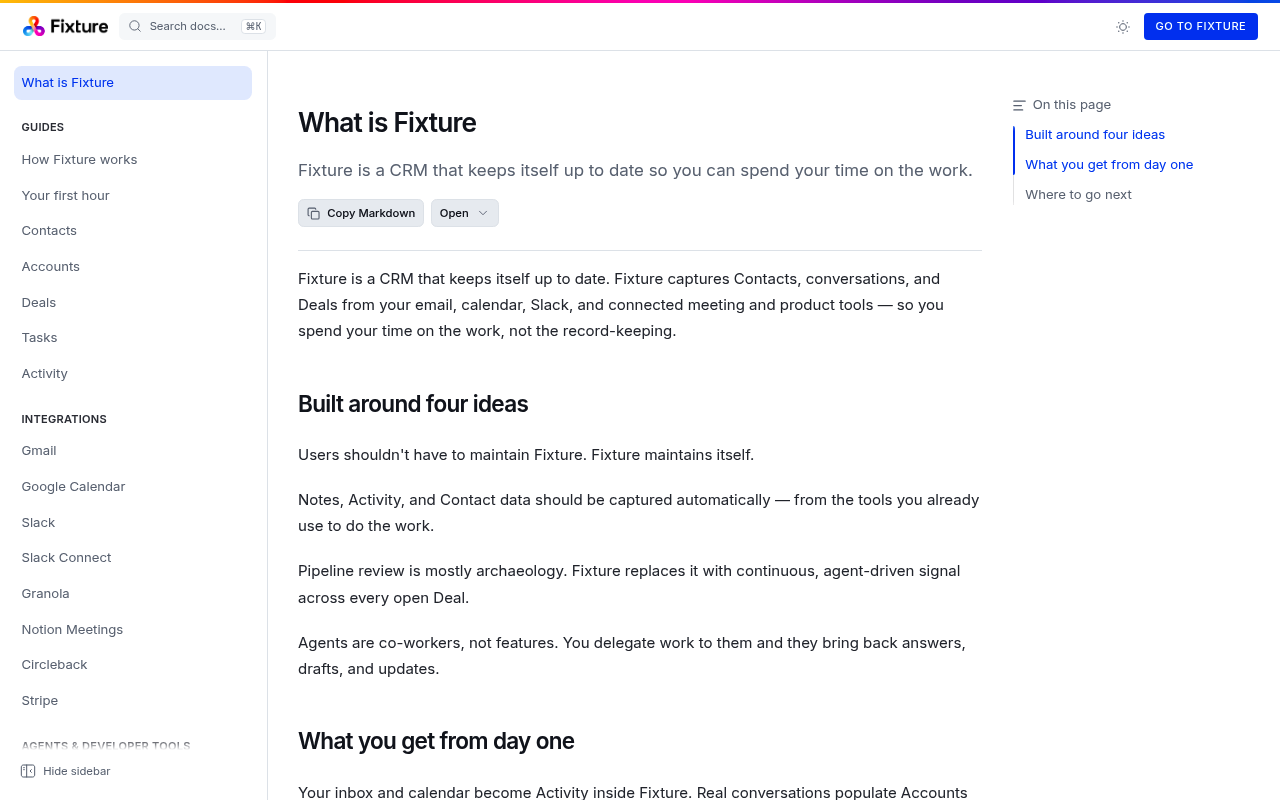 Fixture screenshot