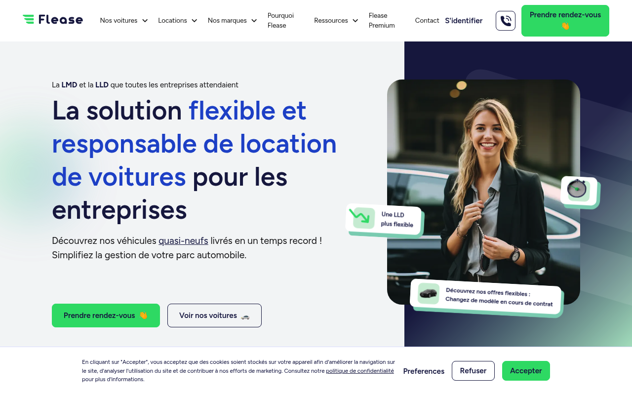 Flease screenshot