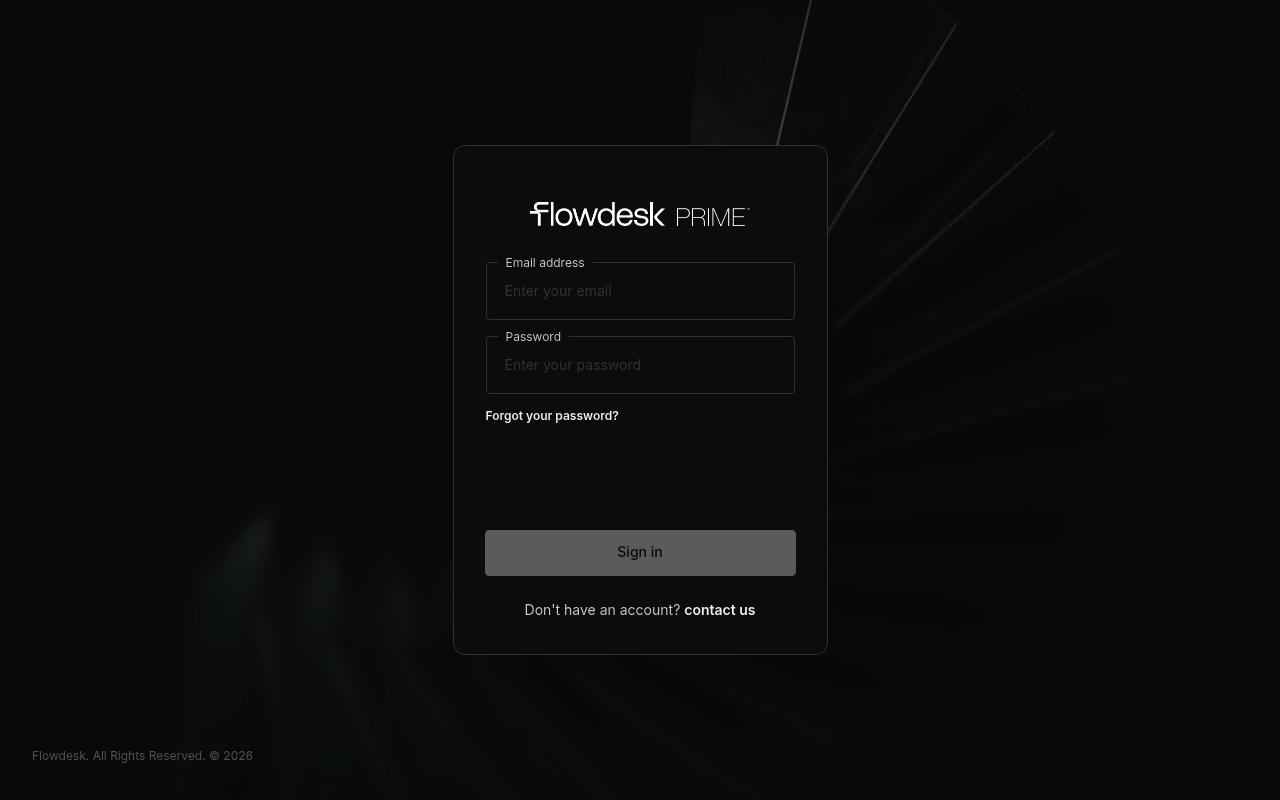 Flowdesk screenshot