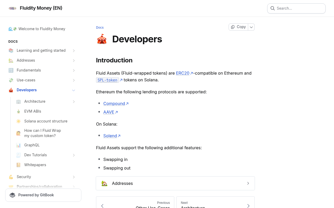 Fluidity screenshot