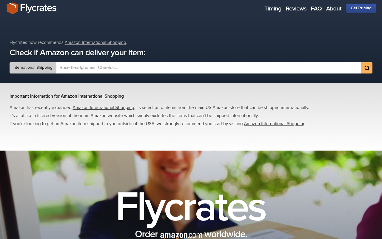 Flycrates screenshot