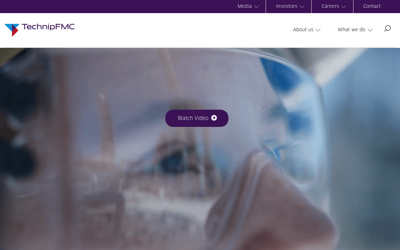 FMC Technologies (now TechnipFMC) screenshot