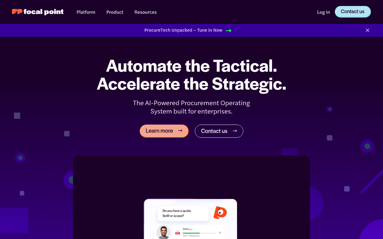 Focal Point Procurement Solutions screenshot