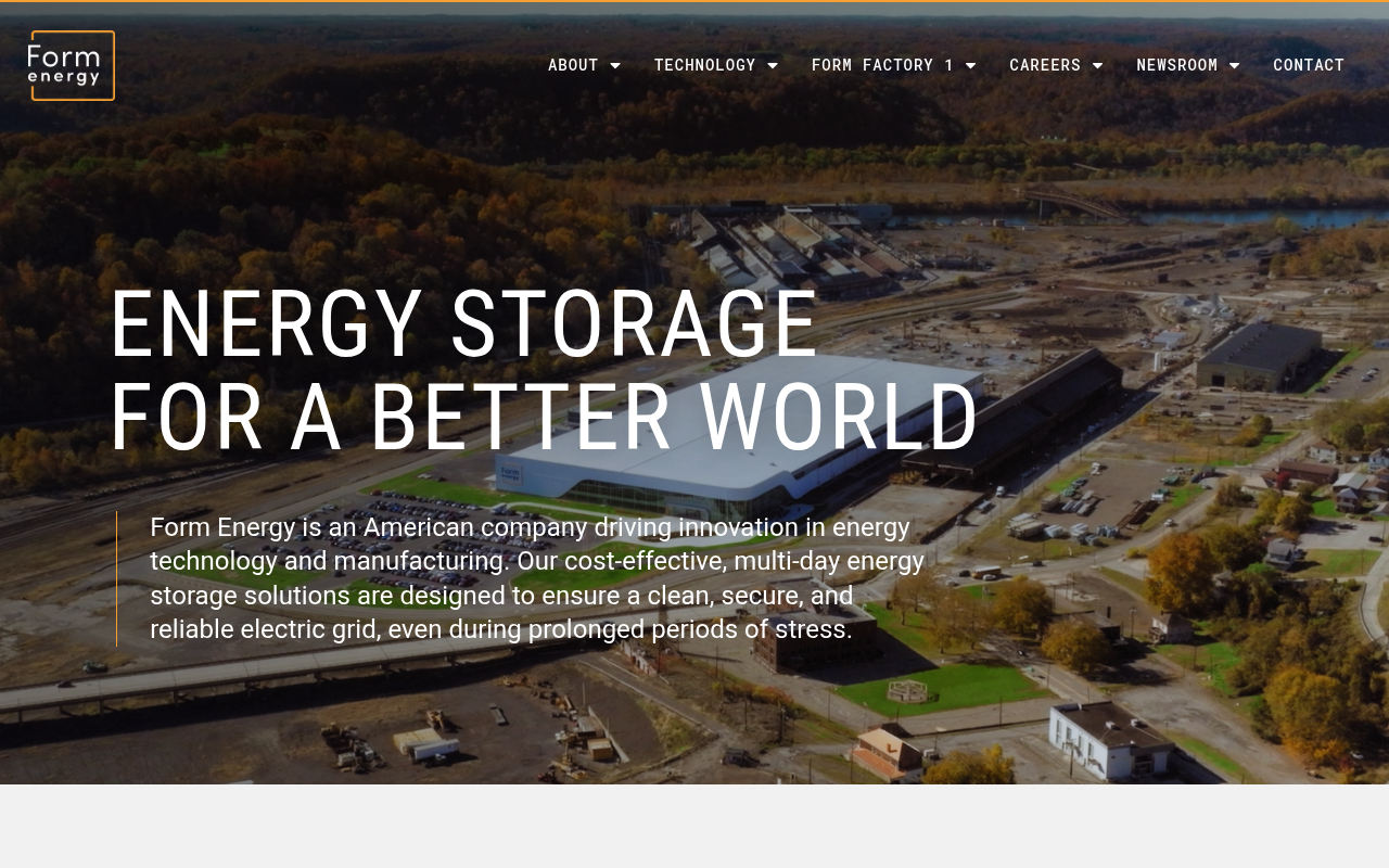 Form Energy screenshot