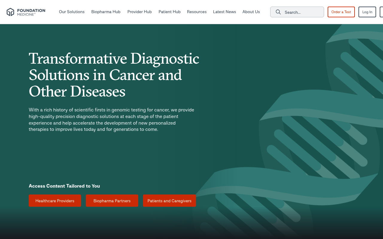 Foundation Medicine screenshot