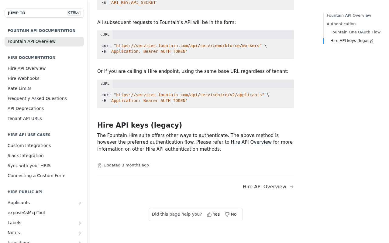 Fountain website screenshot