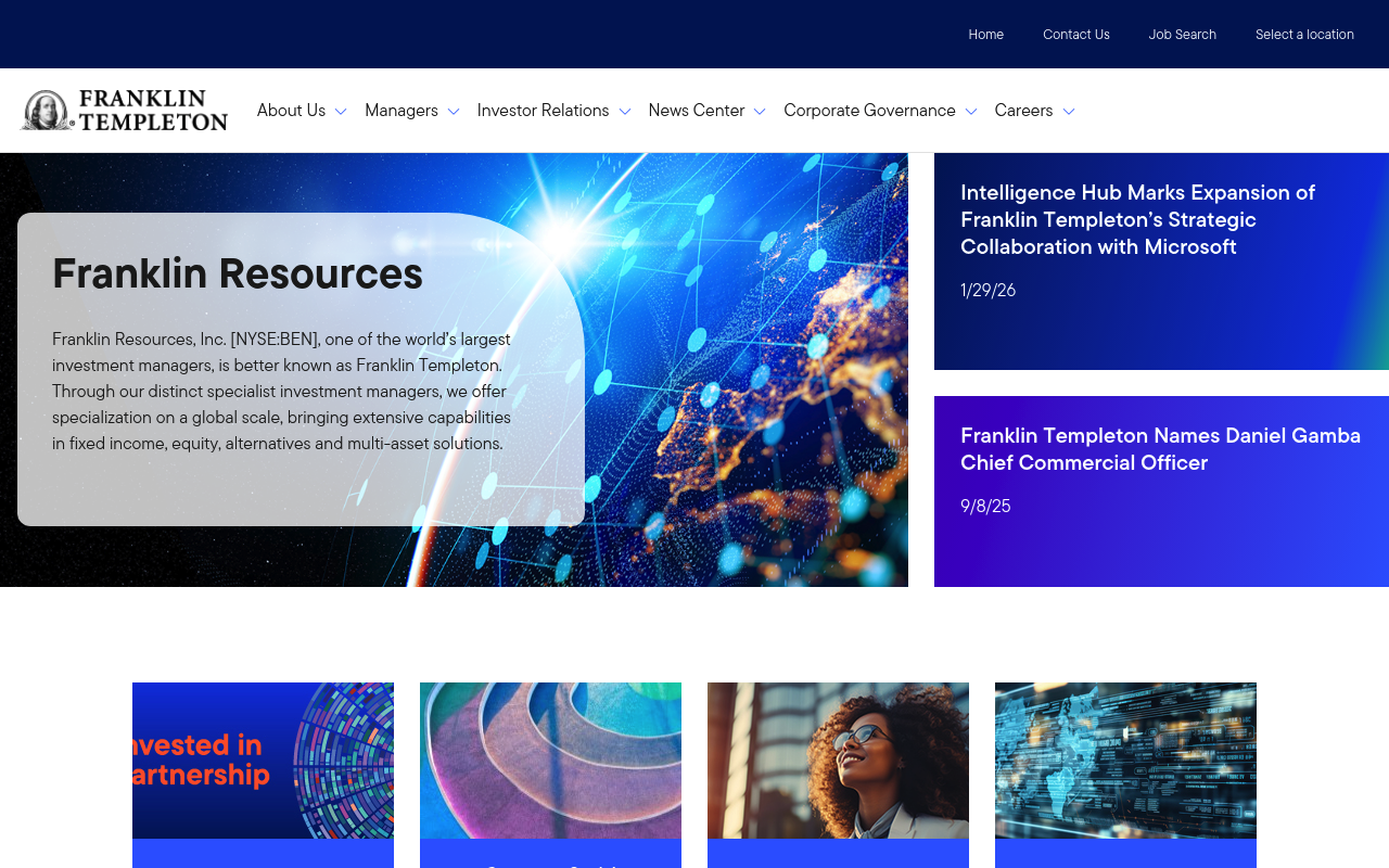 Franklin Resources screenshot