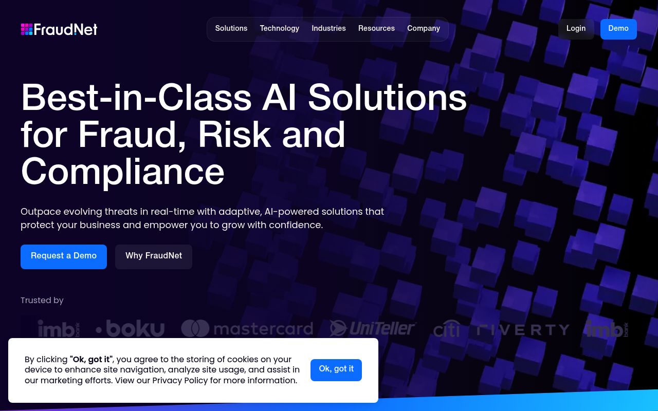 Fraud.net screenshot
