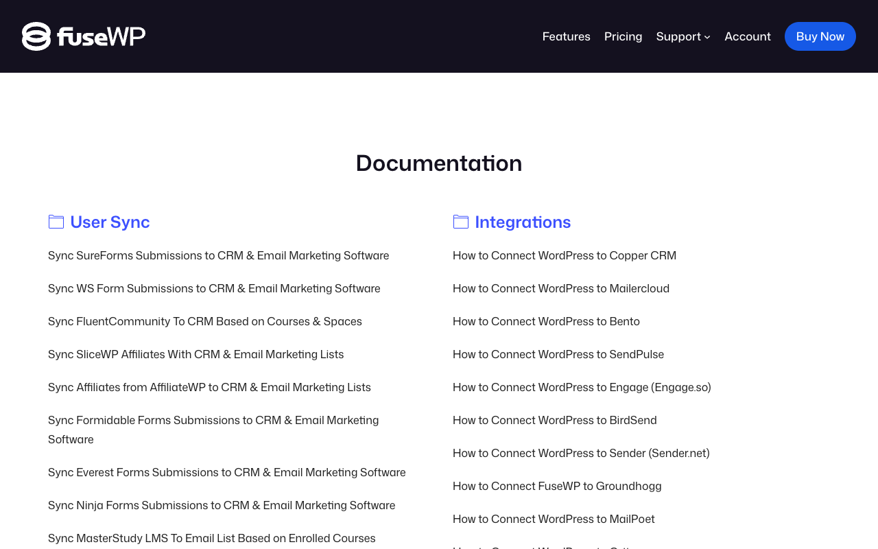 FuseWP screenshot