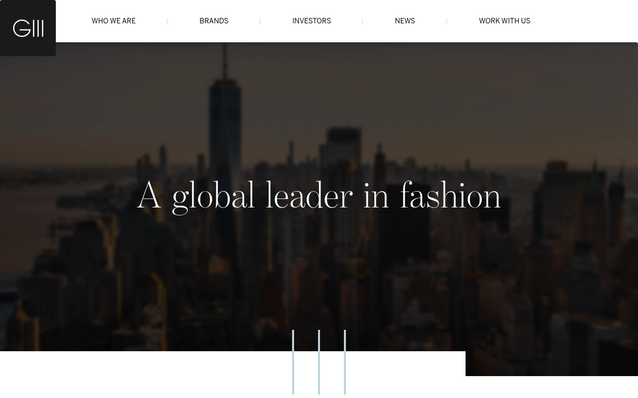 G-III Apparel Group screenshot