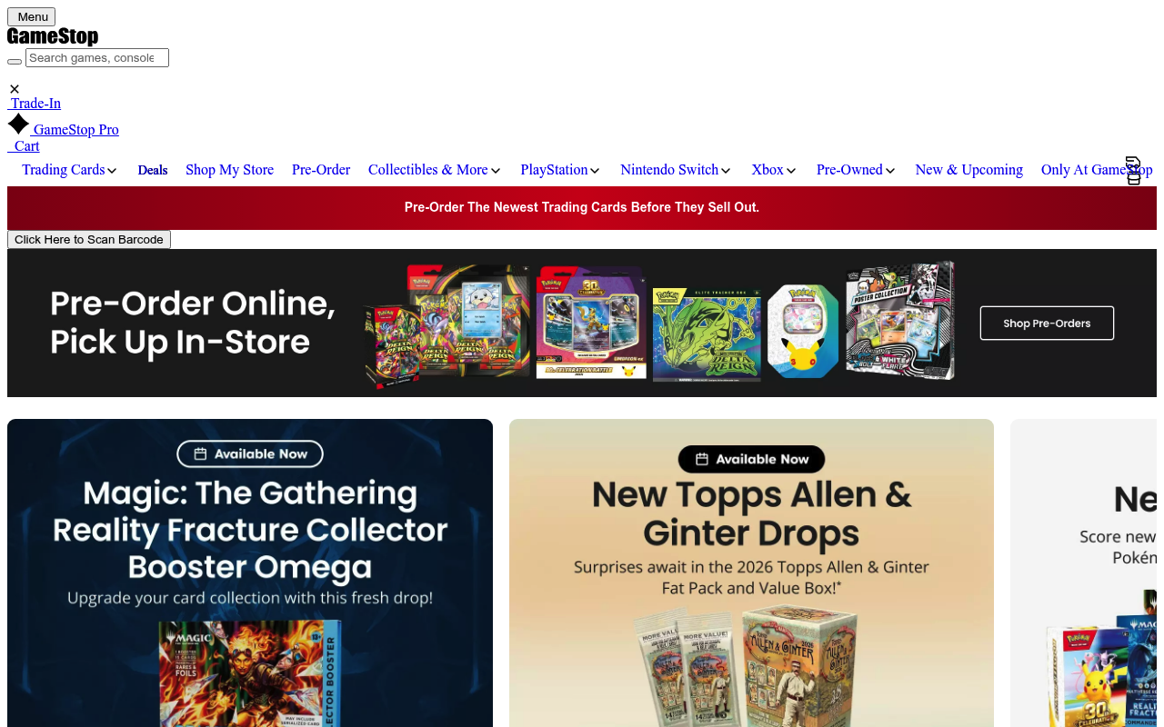 GameStop screenshot
