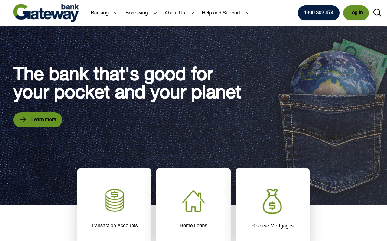 Gateway Bank screenshot