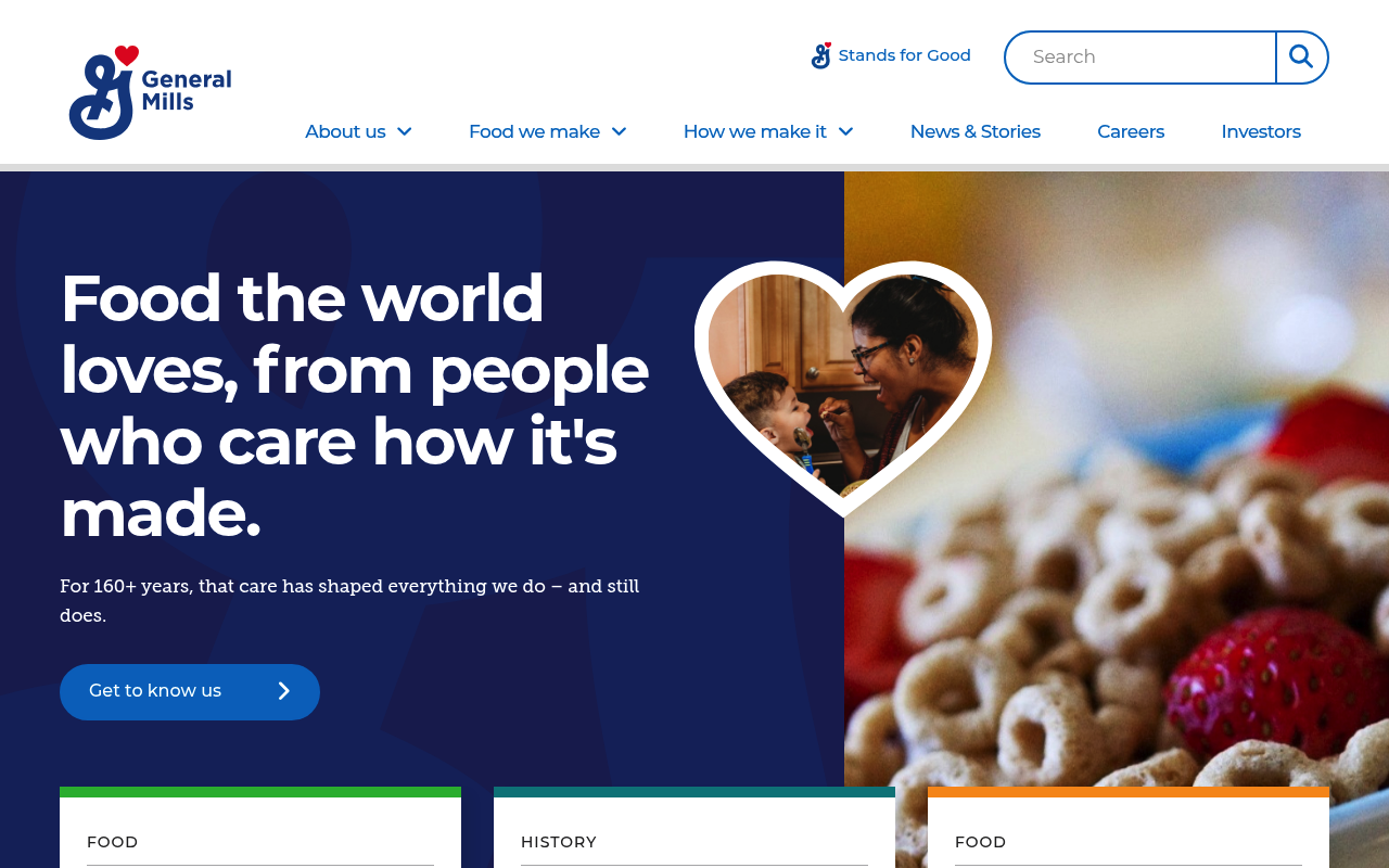 General Mills screenshot