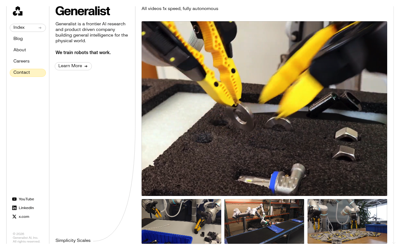 Generalist screenshot