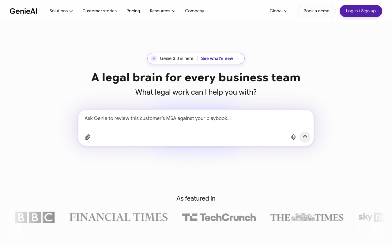 Genie AI screenshot