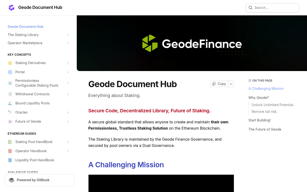 Geode screenshot