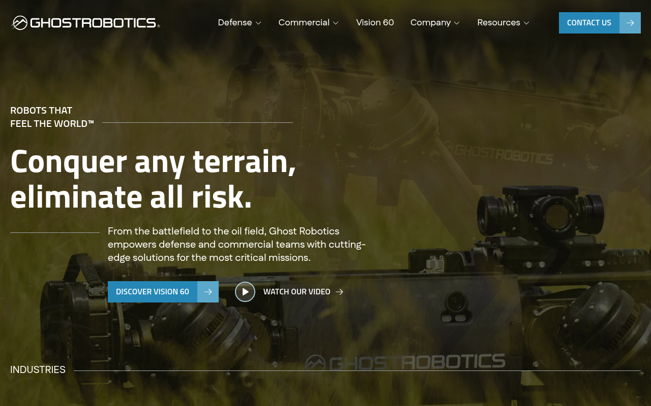 Ghost Robotics screenshot