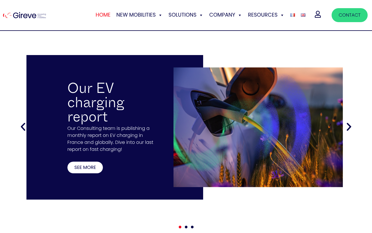 Gireve screenshot