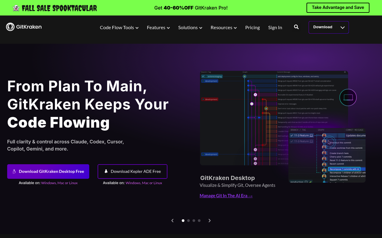 GitKraken screenshot