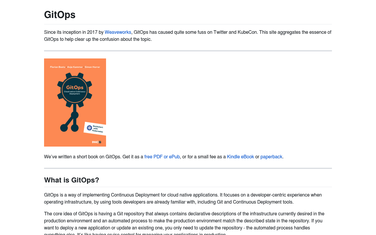 GitOps screenshot