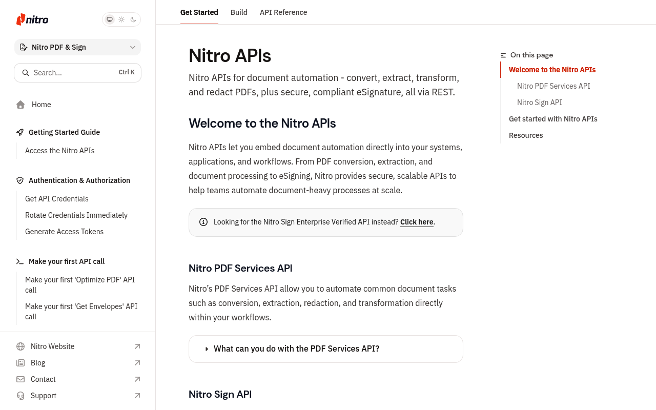 GoNitro screenshot