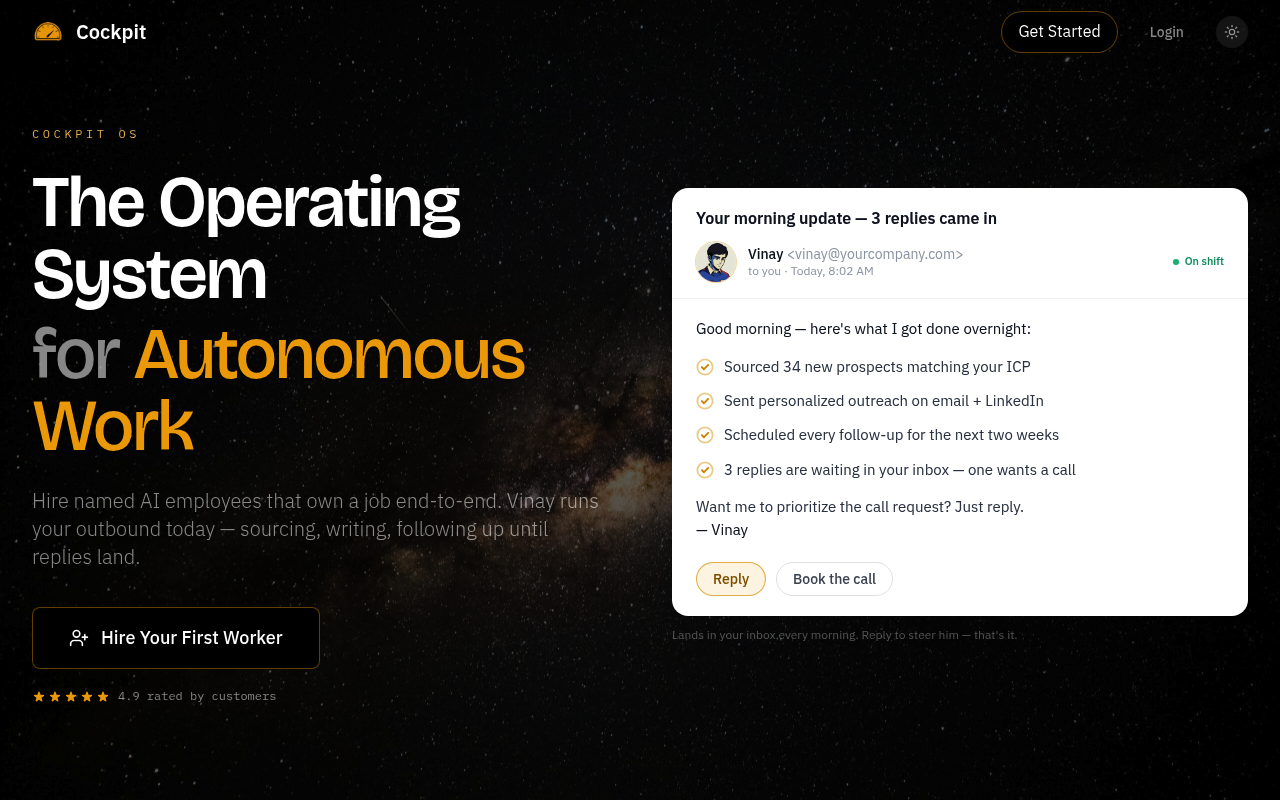 Goomp Inc, Kalendar AI website screenshot