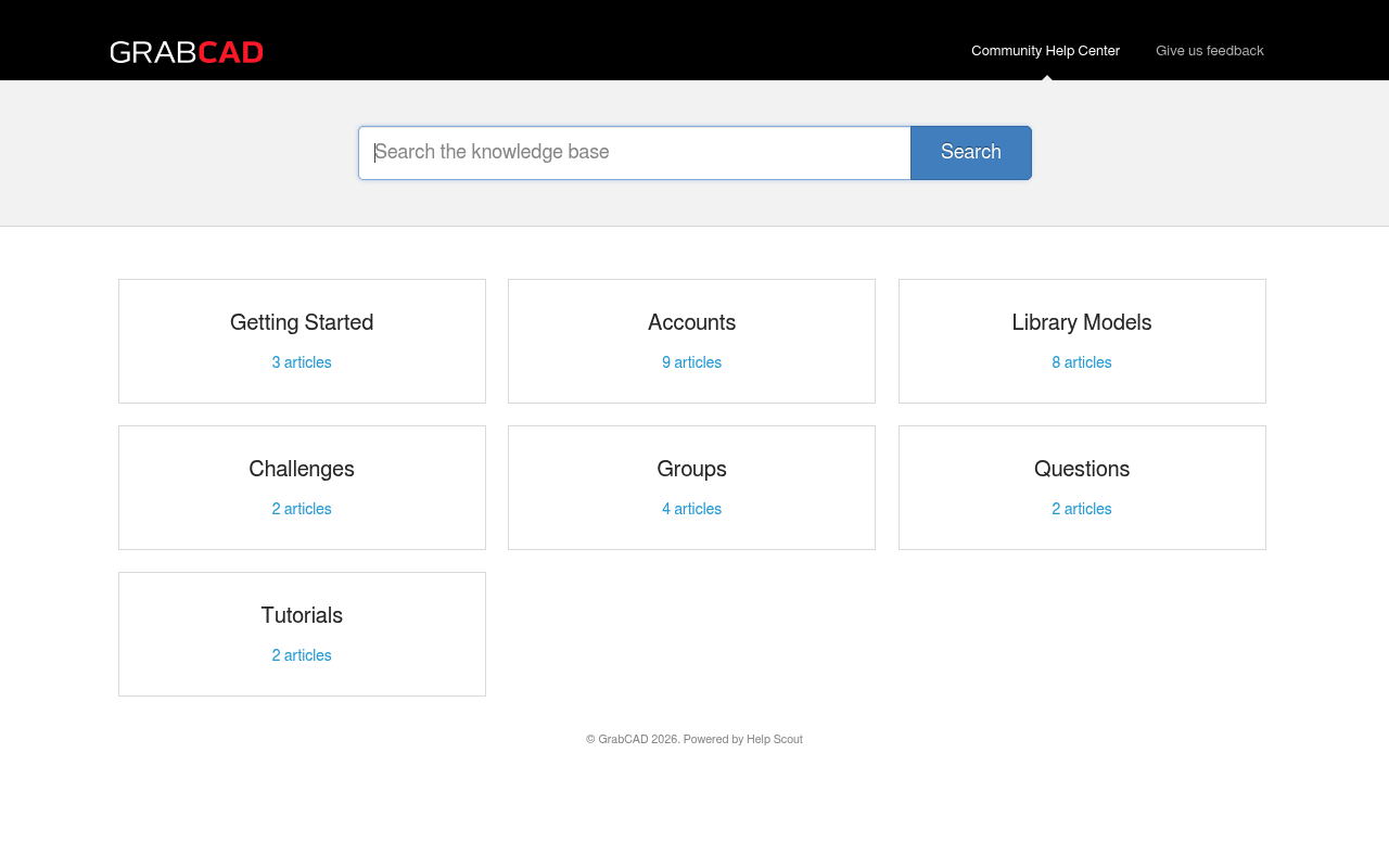 GrabCAD screenshot