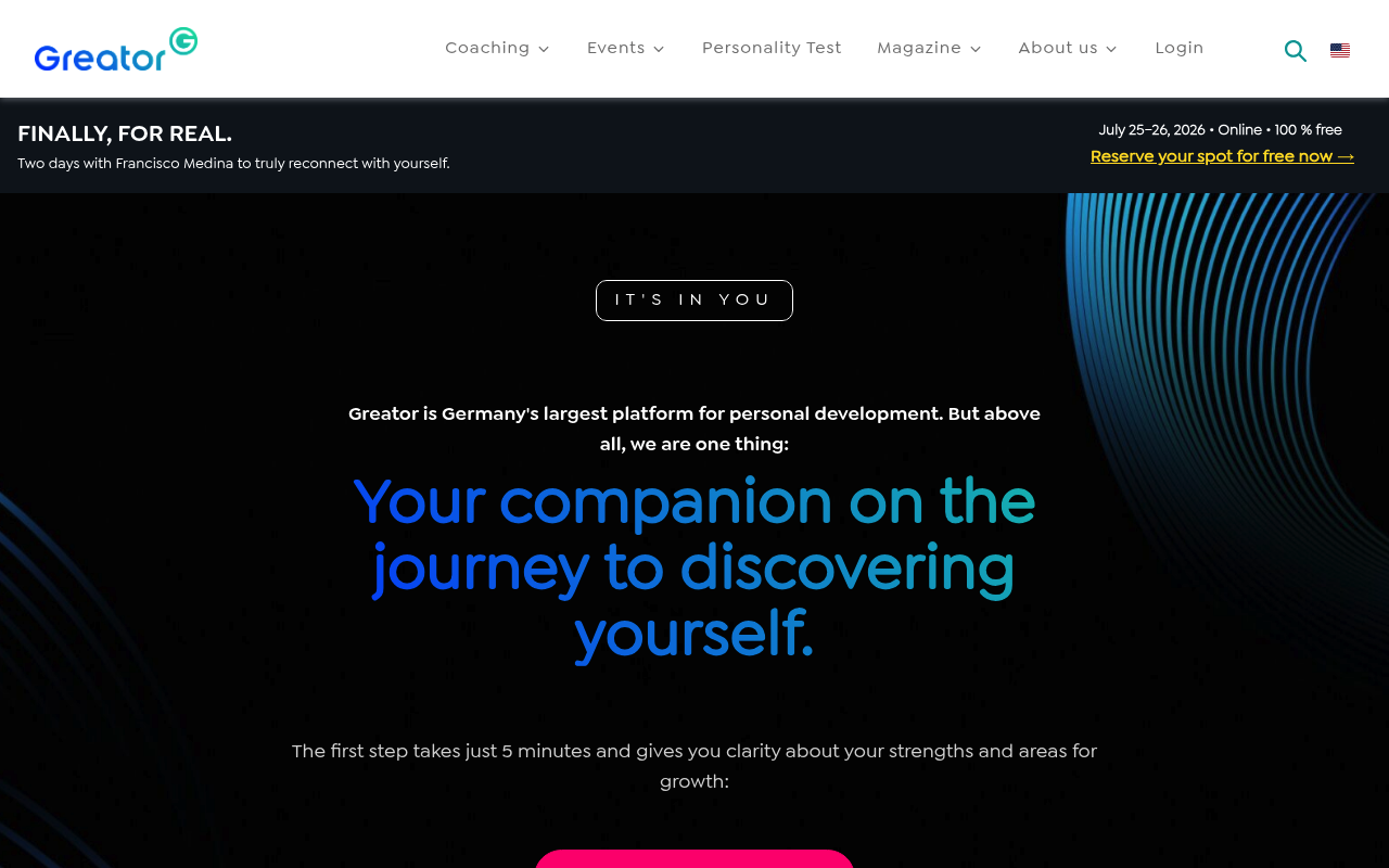 Greator screenshot