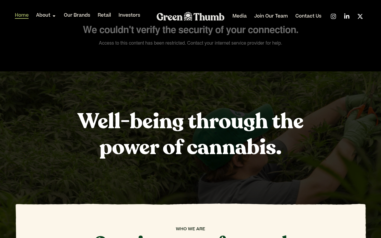 Green Thumb Industries screenshot