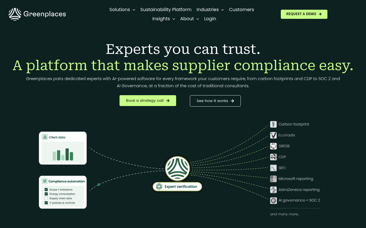 Greenplaces screenshot