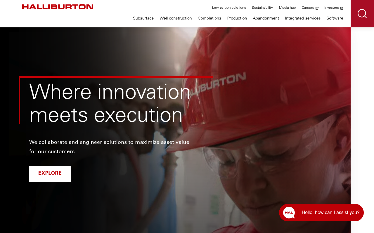Halliburton screenshot