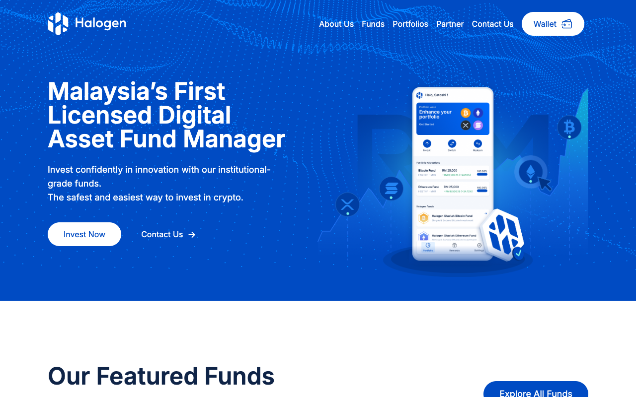 Halogen Capital screenshot