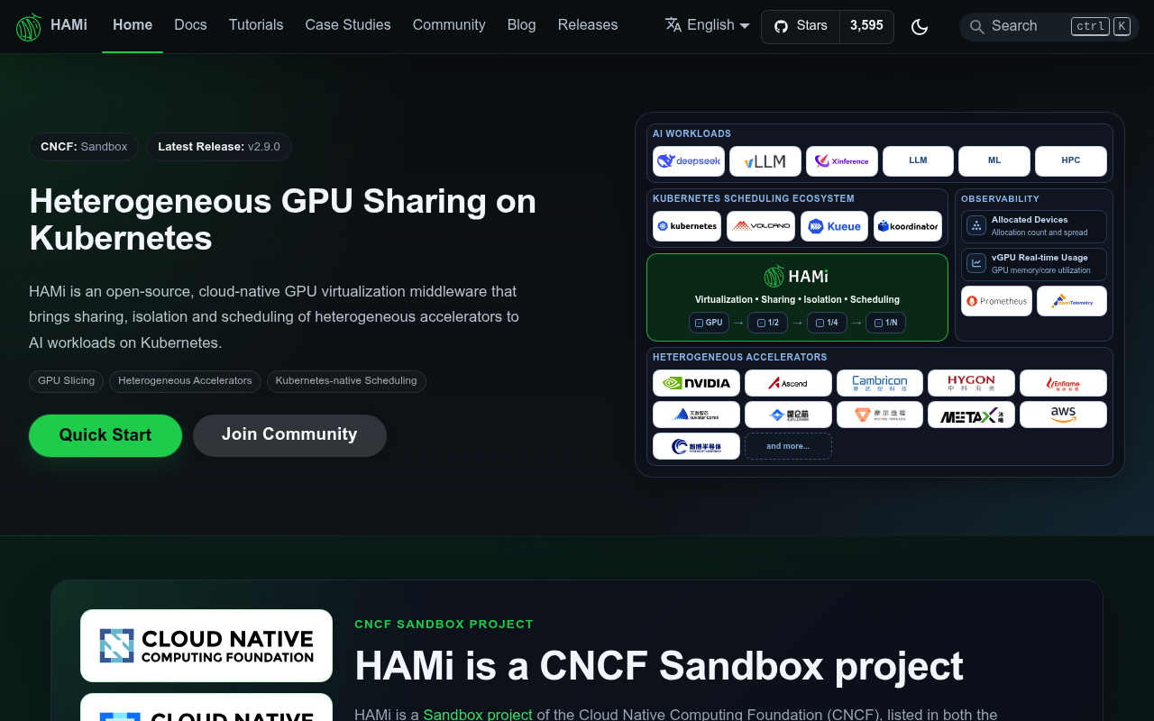 HAMI screenshot