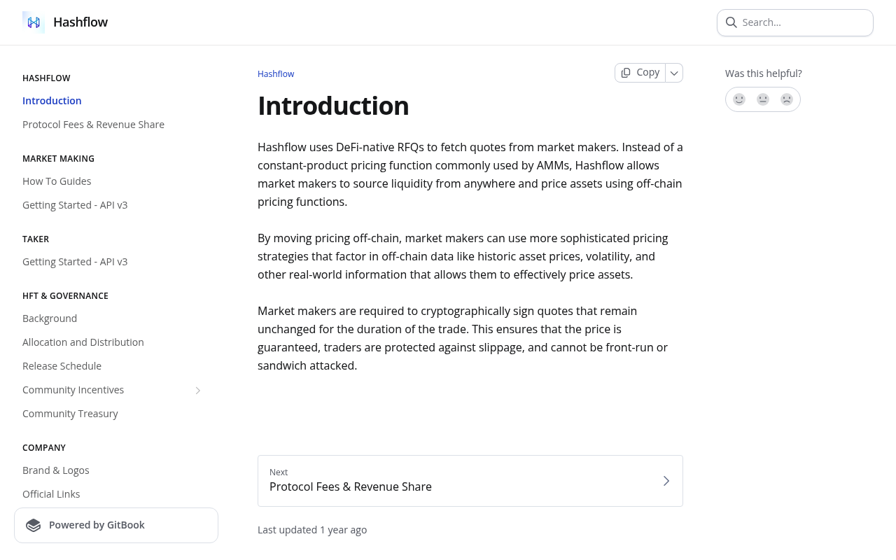 Hashflow screenshot