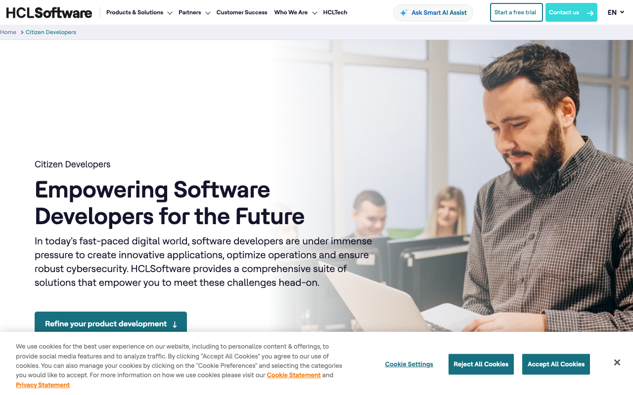 HCLSoftware screenshot