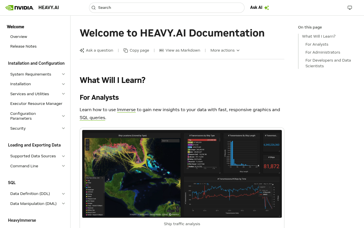 HEAVY.AI screenshot