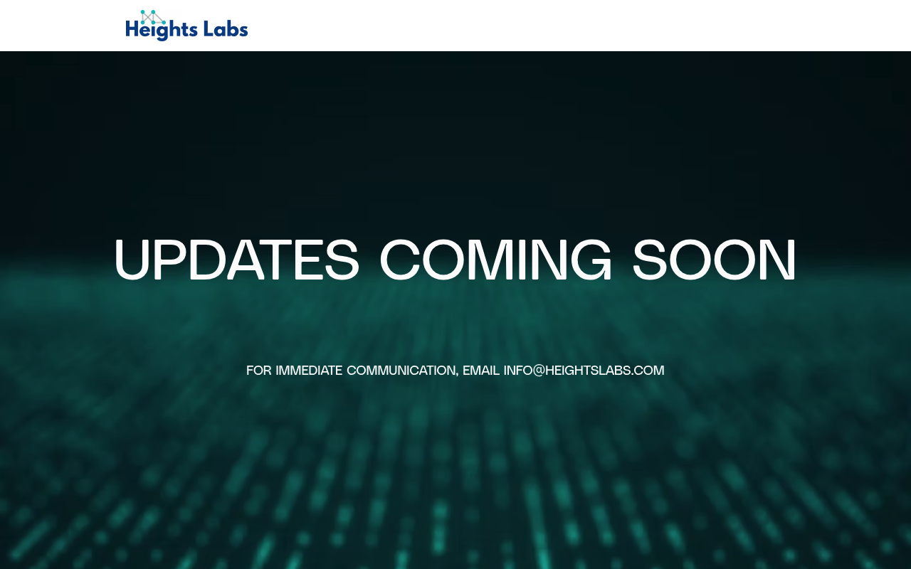 Heights Labs website screenshot