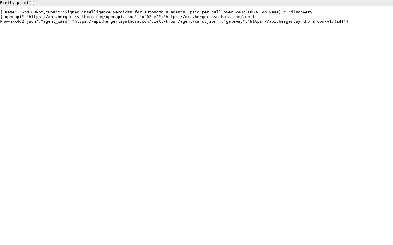Hergert Synthora screenshot