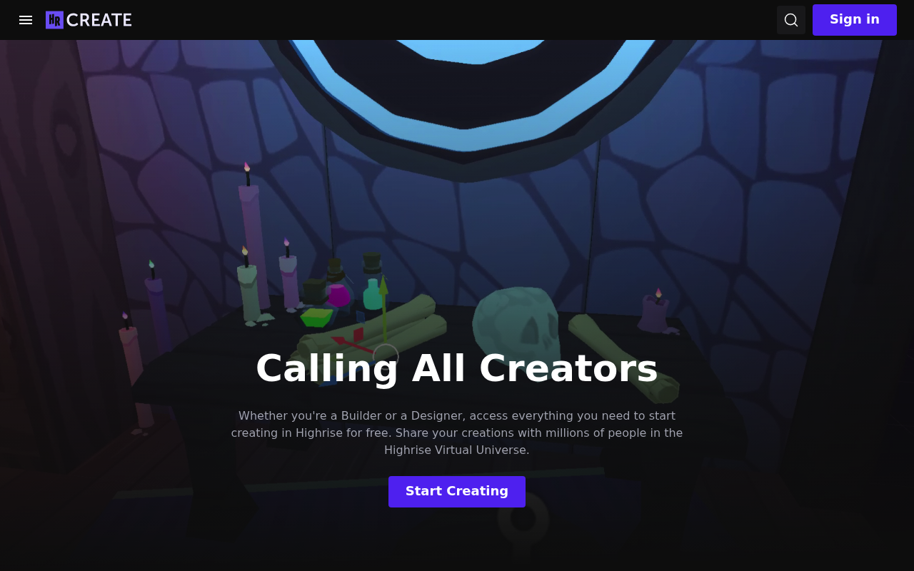 Highrise website screenshot