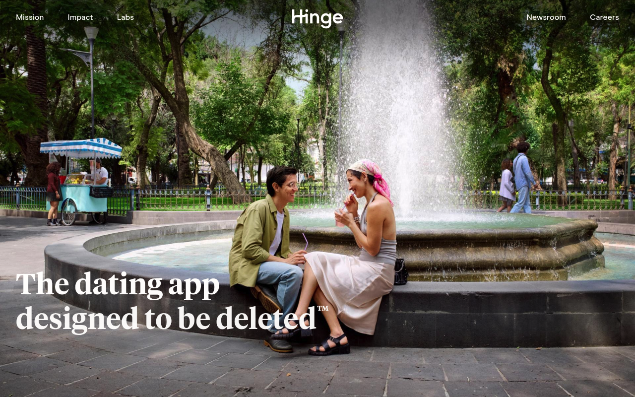 Hinge screenshot
