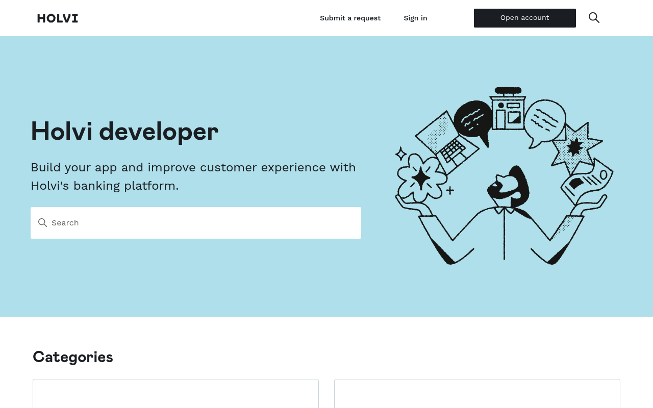 Holvi website screenshot