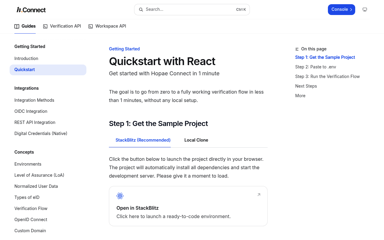 Hopae, Inc. website screenshot