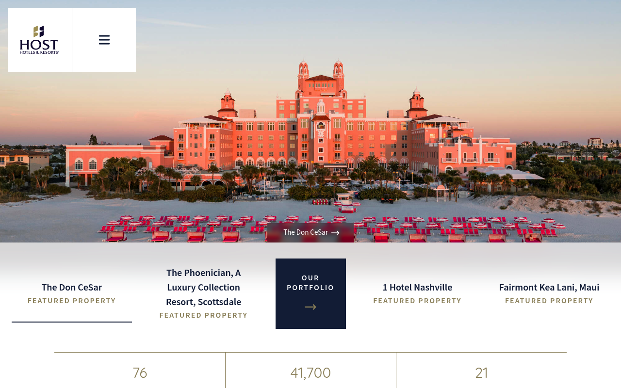 Host Hotels & Resorts screenshot