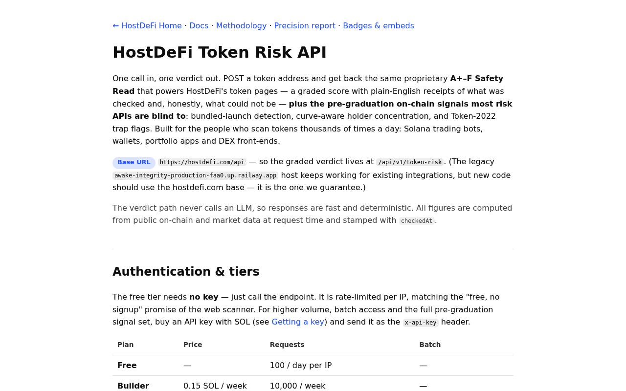 HostDeFi screenshot