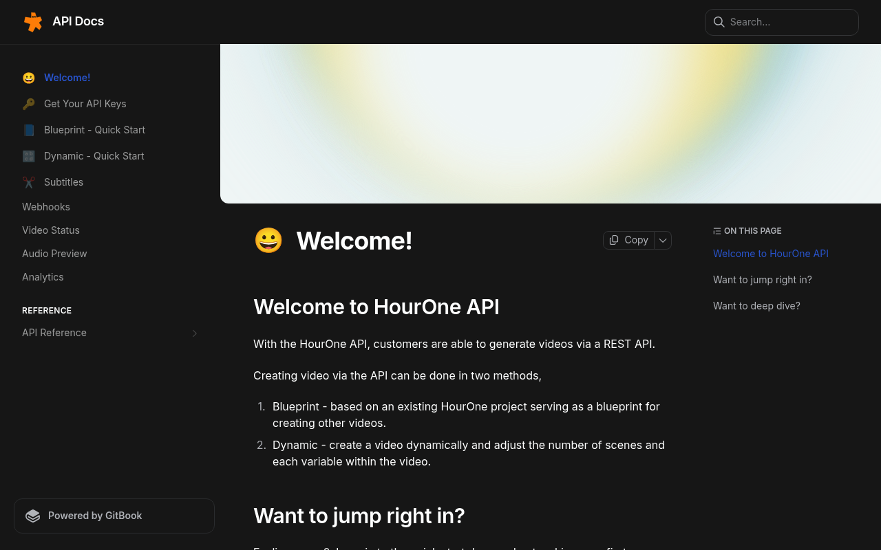 Hourone website screenshot