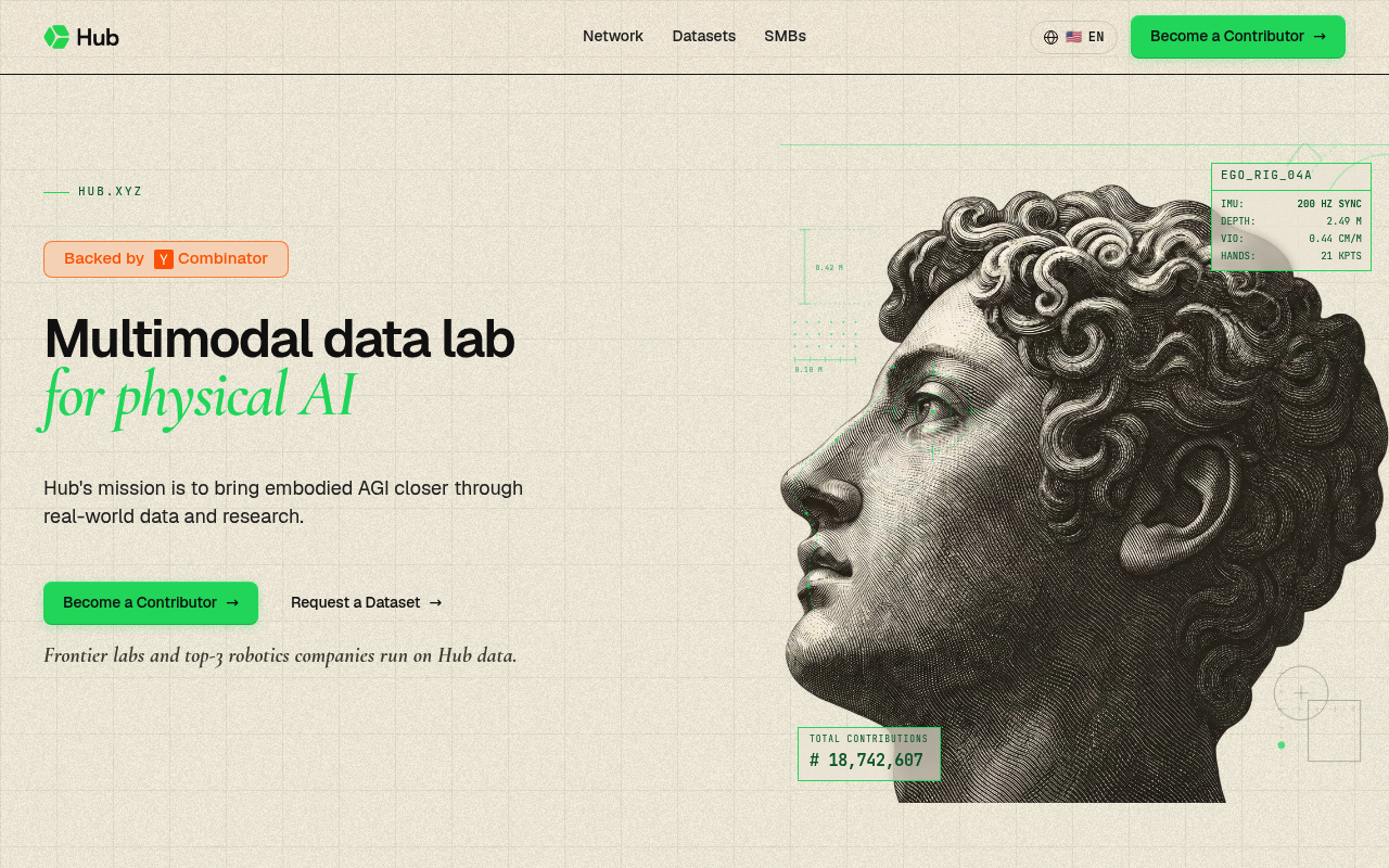 Hub screenshot
