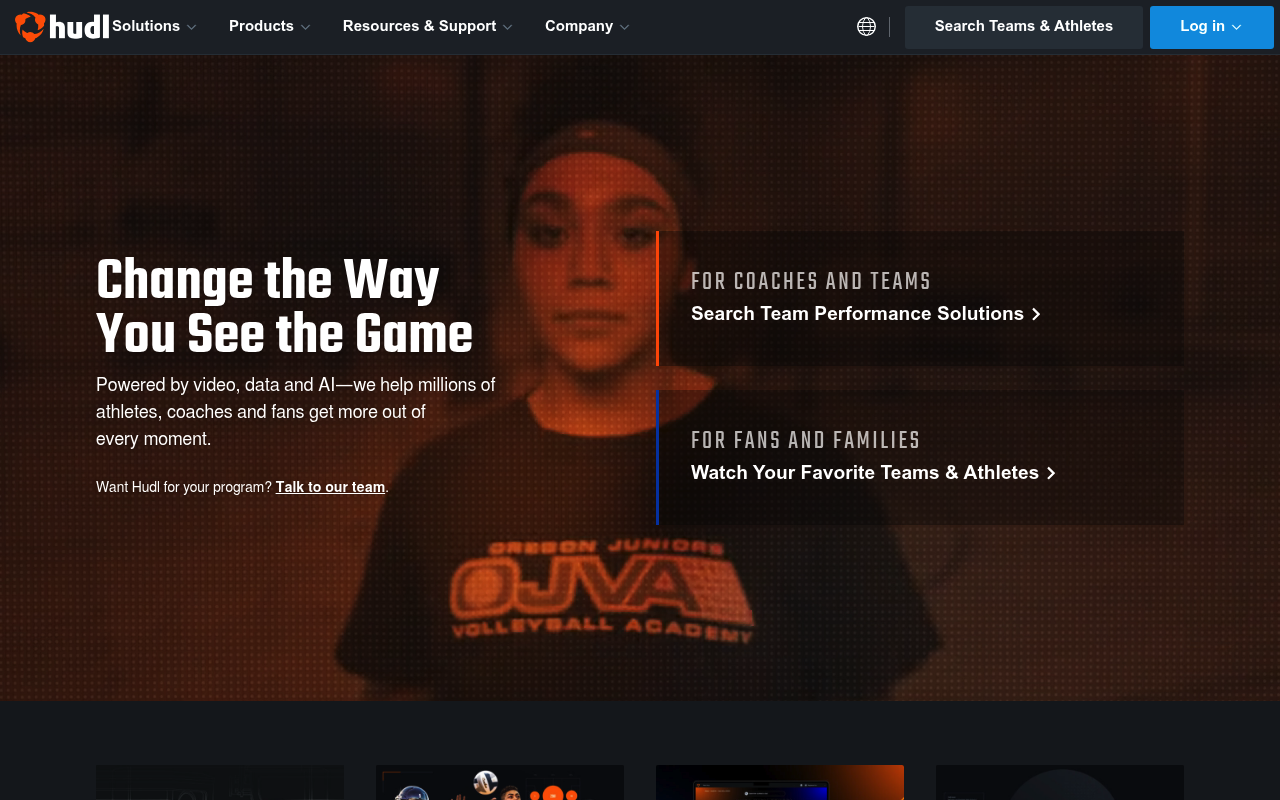 Hudl screenshot
